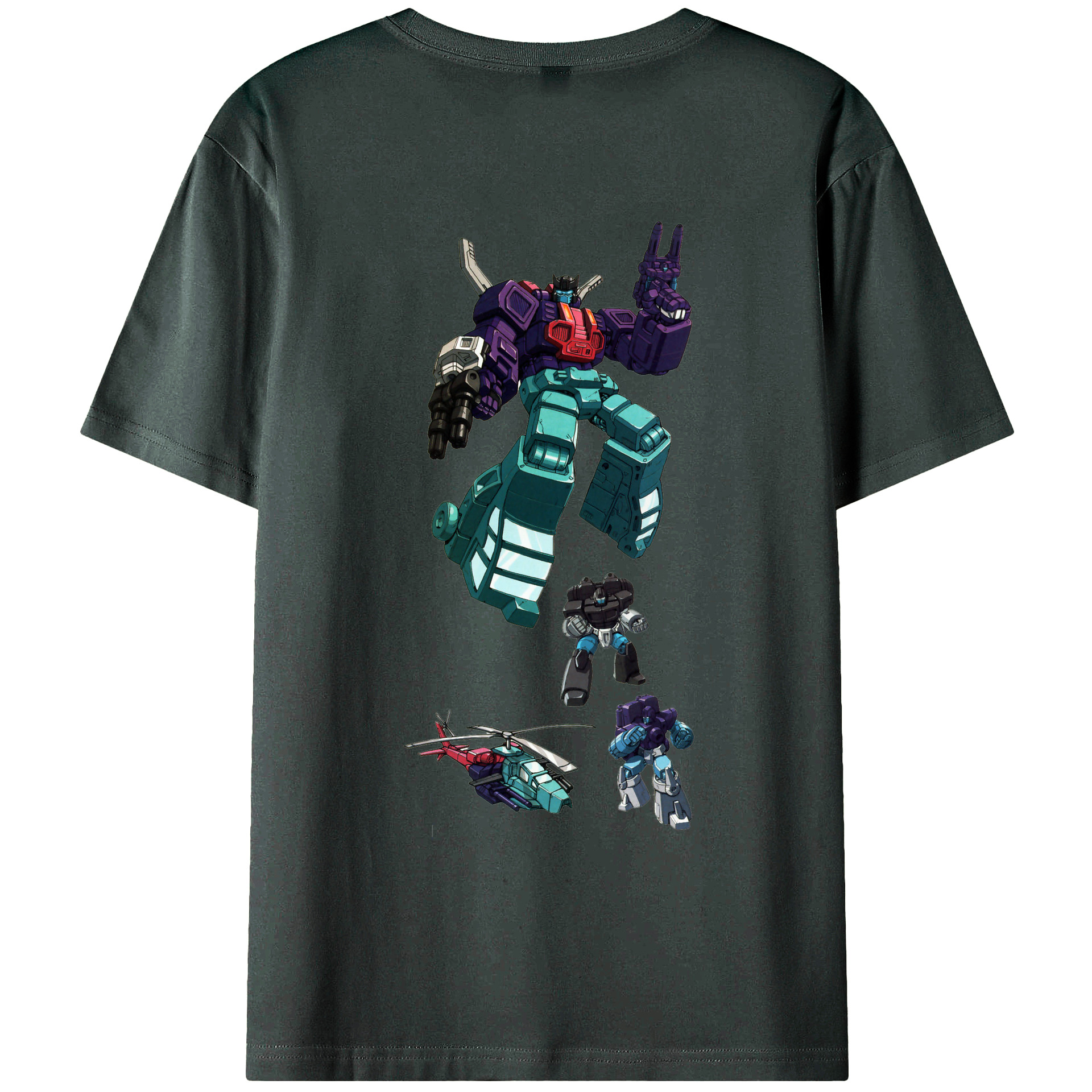 （画像用）  綿100％ メンズ半袖Tシャツ（バックプリント） 通気性
